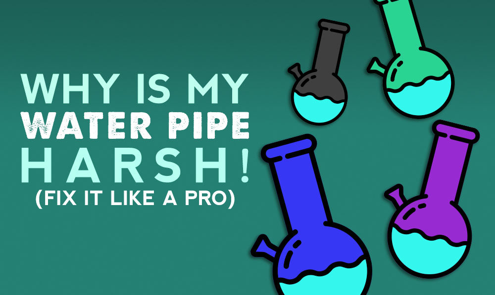 vector images of water pipes floating with text on green background
