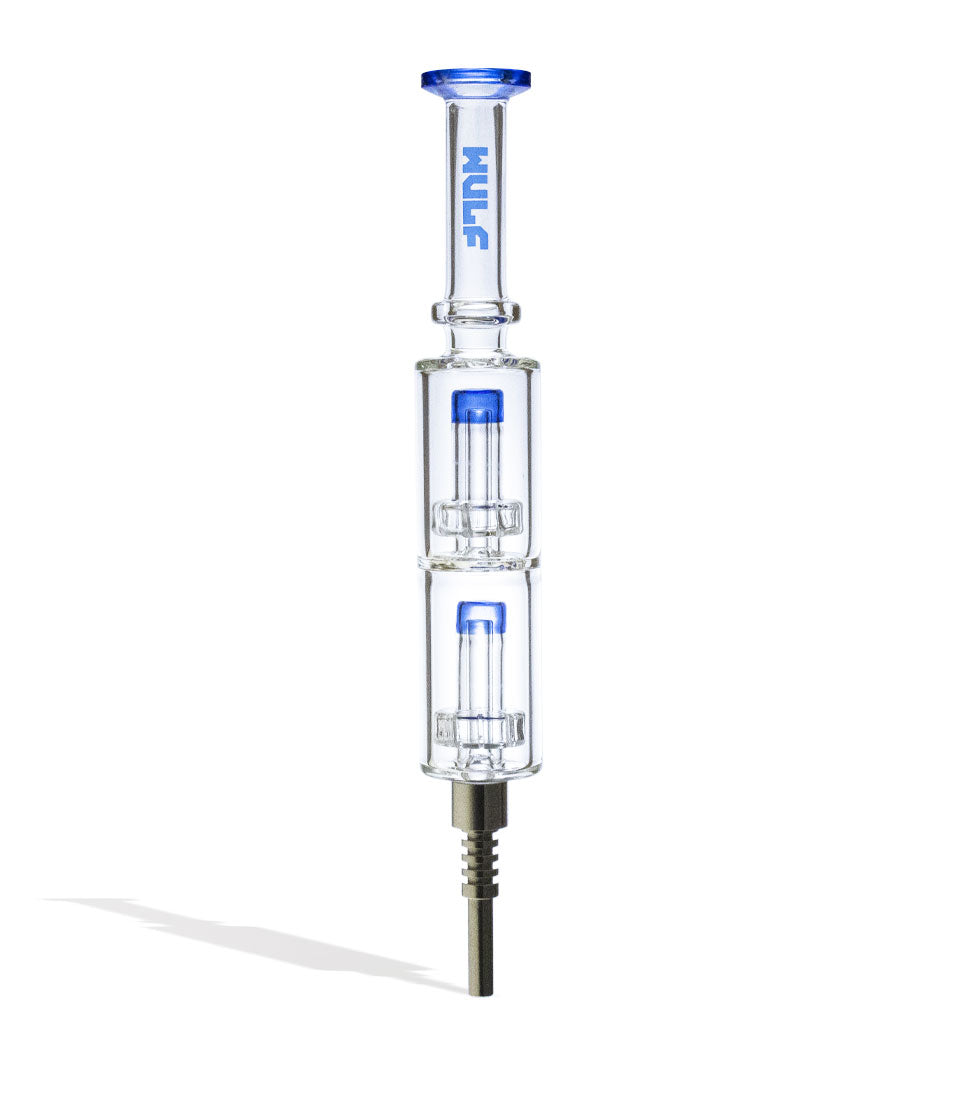 Blue Wulf Mods Nova Stack Water Filtered Nectar Collector Front View on White Background